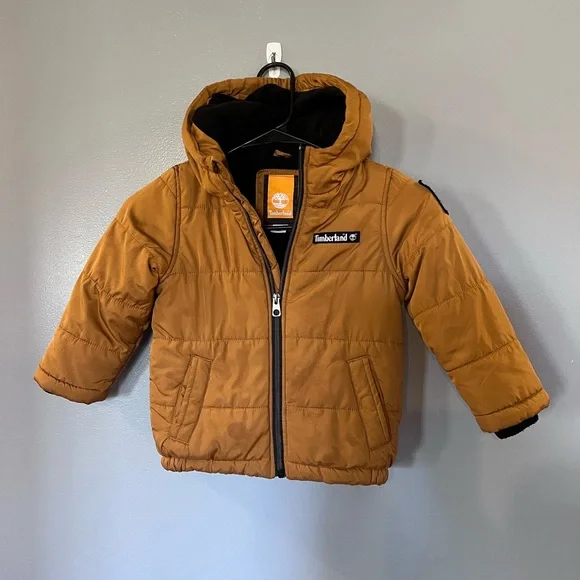 Timberland Little Boy's Hooded Puffer Jacket